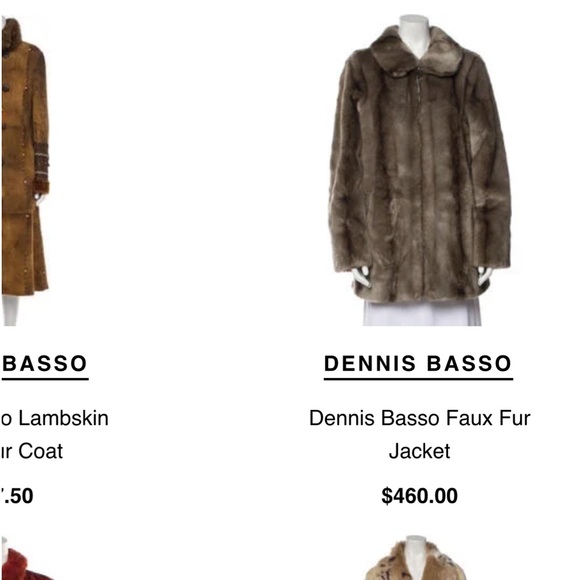 DENNIS BASSO BOUTIQUE FAUX FUR NWOT COAT HIDDEN SNAP CLAPS SIDE POCKETS & MORE - Picture 17 of 17